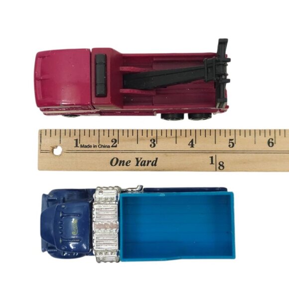 Hot Wheels Haulers 1998 Thunderstorm Wrecker 1999 Dump Truck Diecast 1:43 Lot - Picture 9 of 9